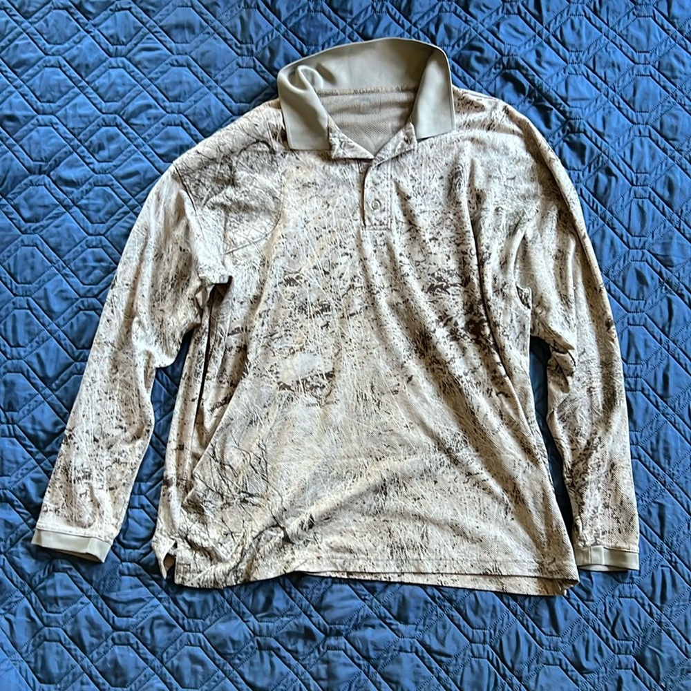 Columbia camo hunting shirt